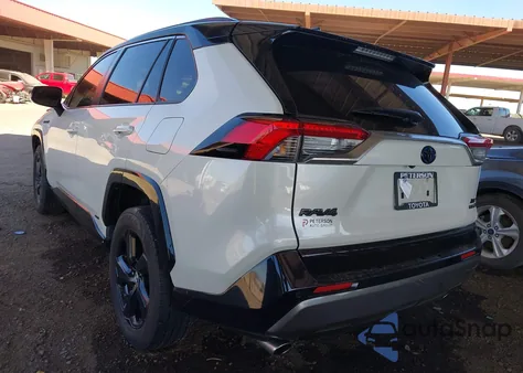 2019 Toyota Rav4 Hybrid Xse from USA, damaged, VIN JTMEWRFV8KJ019310